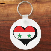 I Liebe Syrien Schlüsselanhänger (Vorderseite)