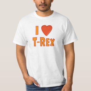 I Liebe T-Rex Tyrannosaurus Rex T-Shirt