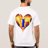I LIEBE??? T-Shirt (Rückseite)