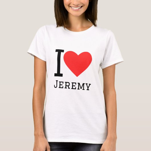 I LIEBE T-Shirt (Vorderseite)