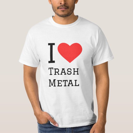 I LIEBE T-Shirt (Vorderseite)