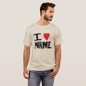 I LIEBE T-Shirt (Vorne ganz)