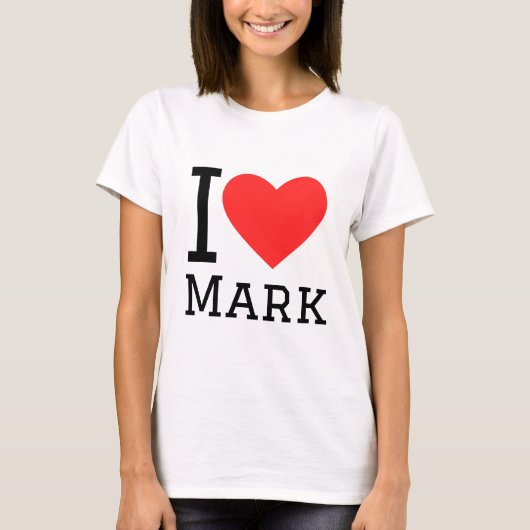 I LIEBE T-Shirt (Vorderseite)