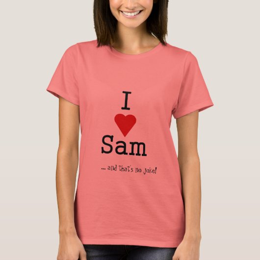 i LIEBE T-Shirt (Vorderseite)