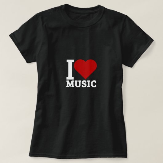 I LIEBE T-Shirt (Design vorne)