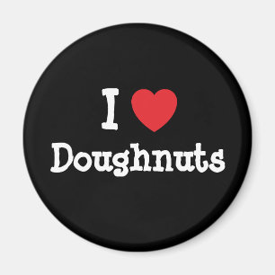 I Liebe T - Shirt Doughnuss Magnet