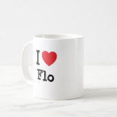 I Liebe T - Shirt Kaffeetasse (Vorderseite Links)