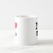 I Liebe T - Shirt Kaffeetasse (Mittel)