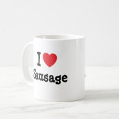 I Liebe T - Shirt Kaffeetasse (Vorderseite Links)