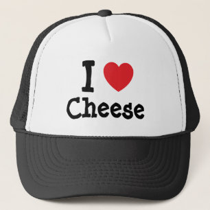 I Liebe T - Shirt Käse Truckerkappe