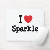 I Liebe T - Shirt Mousepad (Mit Mouse)