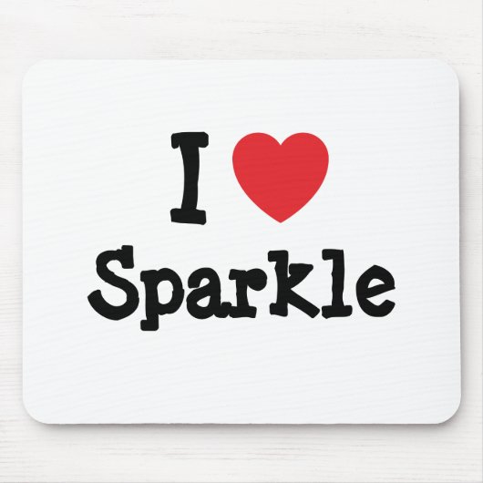 I Liebe T - Shirt Mousepad (Vorne)