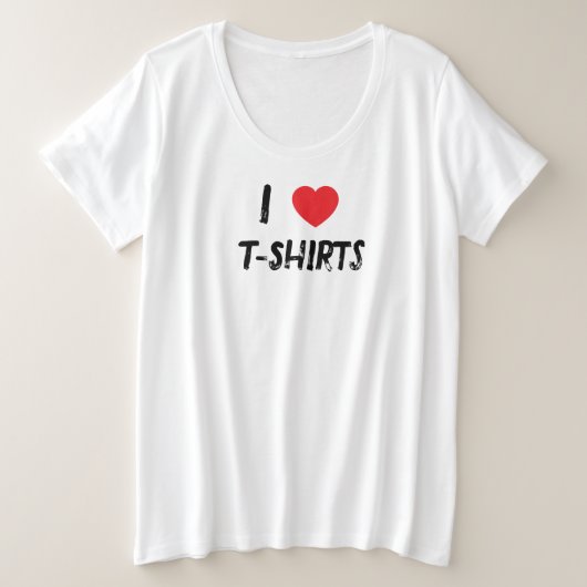 I LIEBE T - SHIRT T - SHIRT (Design vorne)