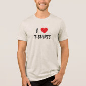 I LIEBE T - SHIRT T - SHIRT (Vorderseite)