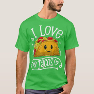 I Liebe Tacos Cinco De Mayo  T-Shirt
