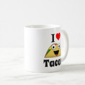 I Liebe Tacos Kaffeetasse (VorderseiteRechts)