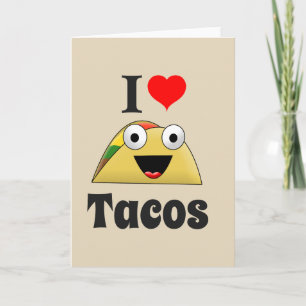 I Liebe Tacos Karte