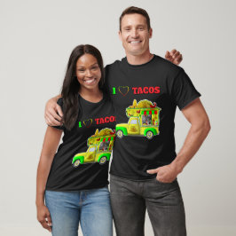 I Liebe Tacos Little Taco LKW Shirts