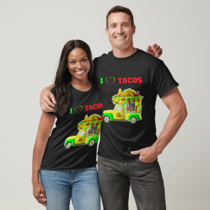 I Liebe Tacos Little Taco LKW Shirts