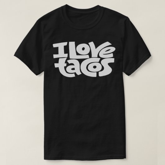 I Liebe Tacos T-Shirt (Design vorne)