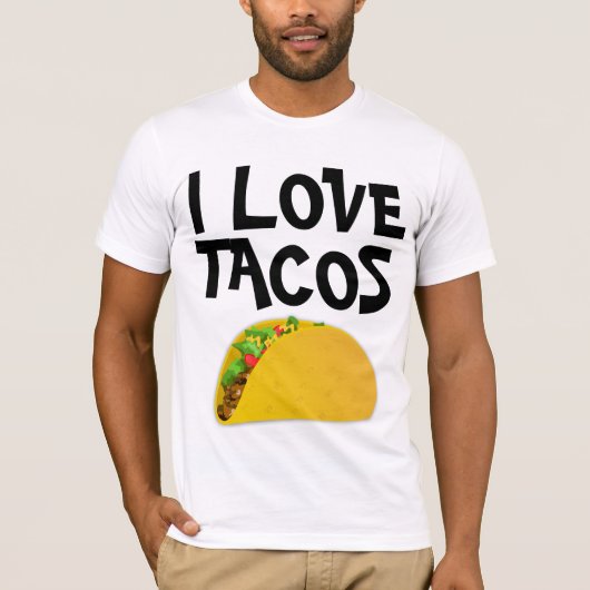 I LIEBE TACOS-T - Shirt (Vorderseite)