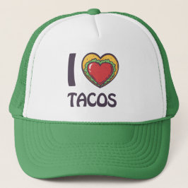 I Liebe Tacos Truckerkappe
