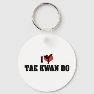 I Liebe Tae Kwan Do Schlüsselanhänger