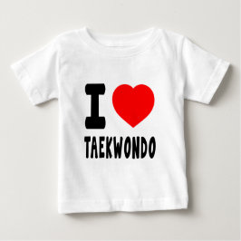 I Liebe Taekwondo Baby T-shirt