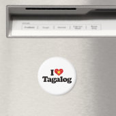 I Liebe Tagalog Magnet (In Situ (Geschirrspüler))