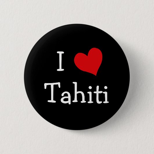 I Liebe Tahiti Button (Vorderseite)