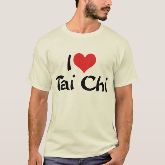 I Liebe Tai Chi T - Shirt (Vorderseite)