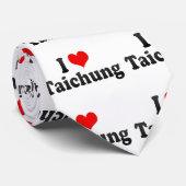 I Liebe Taichung, Taiwan Krawatte (Gerollt)