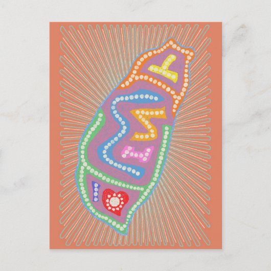 I Liebe Taiwan Postkarte (Vorderseite)