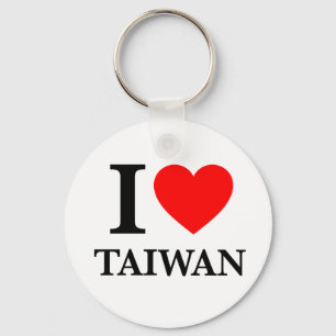 I Liebe Taiwan Schlüsselanhänger