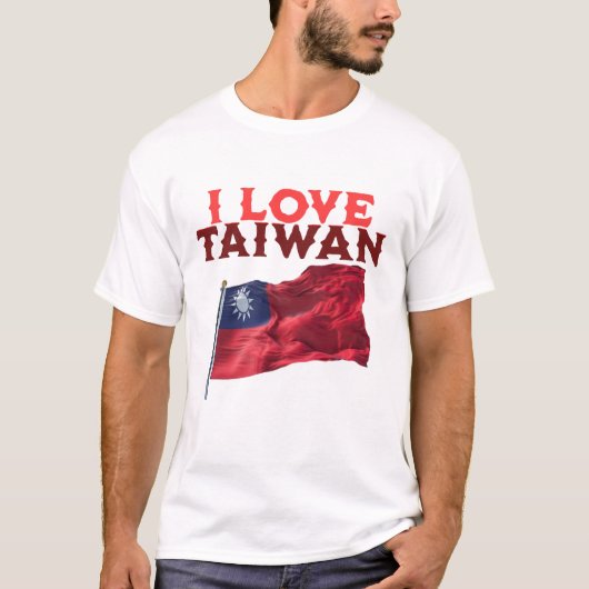 I Liebe Taiwan T-Shirt (Vorderseite)