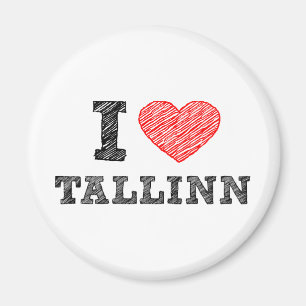 I Liebe Talinn Magnet
