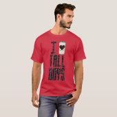 I Liebe Tall Boys T-Shirt (Vorne ganz)