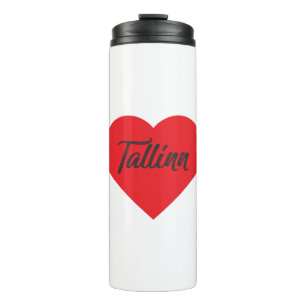 I Liebe Tallinn - Estland Thermosbecher