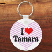 I Liebe Tamara Schlüsselanhänger (Vorderseite)