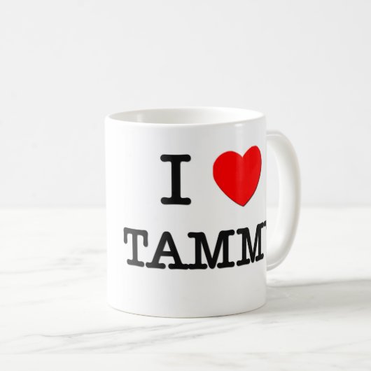 I Liebe Tammy Kaffeetasse (VorderseiteRechts)