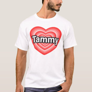 I Liebe Tammy. Liebe I Sie Tammy. Herz T-Shirt