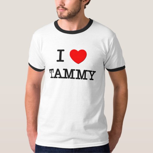 I Liebe Tammy T-Shirt (Vorderseite)