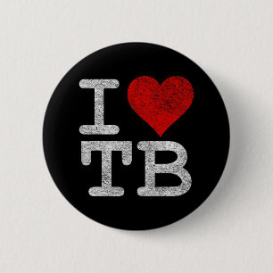 I Liebe Tampa Bay I Herbst Tb Florida Football Button