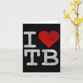 I Liebe Tampa Bay I Herbst Tb Florida Football Karte (Gelbe Blume)