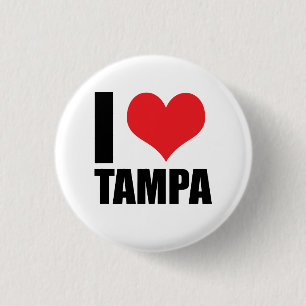 I Liebe Tampa Button
