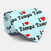I Liebe Tampa Krawatte (Gerollt)