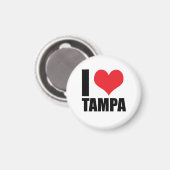 I Liebe Tampa Magnet (Vorderseite/Rückseite)
