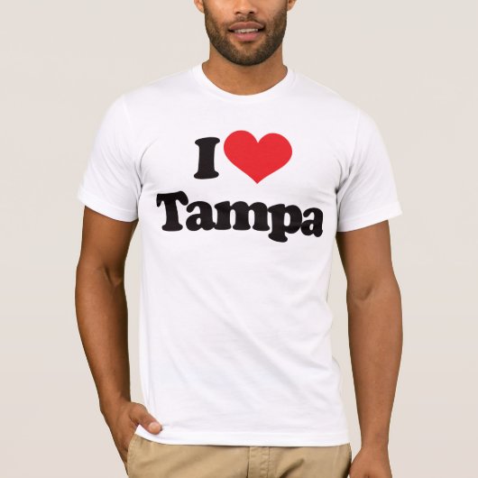 I Liebe Tampa T-Shirt (Vorderseite)