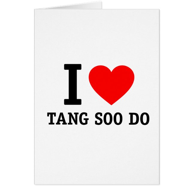 I Liebe Tang Soo Do (Vorne)