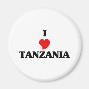 I Liebe Tansania Magnet
